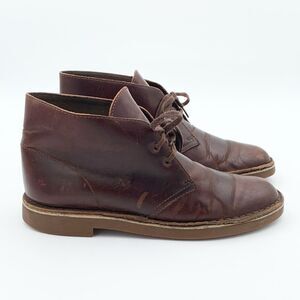 Clarks Originals Desert Boots Beeswax Brown Leather Chukka Men’s